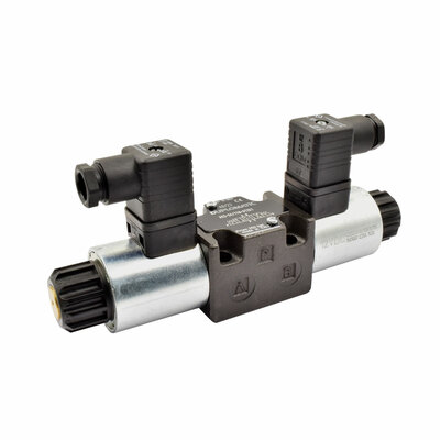 4/3-Wegeventil, direktgesteuert, Nenngr&ouml;&szlig;e 6 (Symbol G), 230V