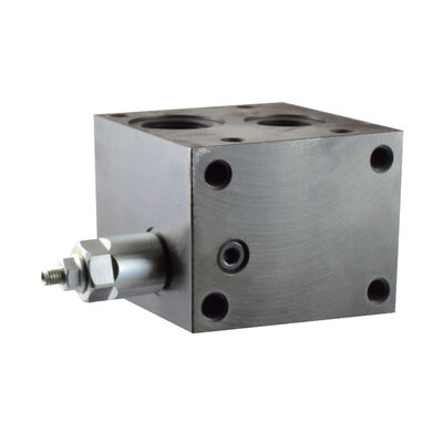 Mehrfachanschlussplatte mit Druckbegrenzungsventil, Nenngr&ouml;&szlig;e 10