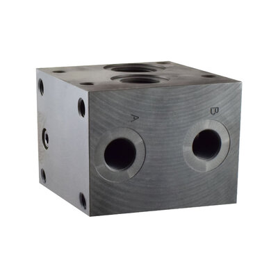 Mehrfachanschlussplatte mit Druckbegrenzungsventil, Nenngr&ouml;&szlig;e 10