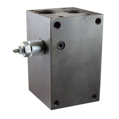 Mehrfachanschlussplatte mit Druckbegrenzungsventil, Nenngr&ouml;&szlig;e 10