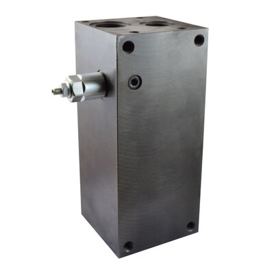 Mehrfachanschlussplatte mit Druckbegrenzungsventil, Nenngr&ouml;&szlig;e 10