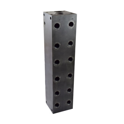 Mehrfachanschlussplatte mit Druckbegrenzungsventil, Nenngr&ouml;&szlig;e 10