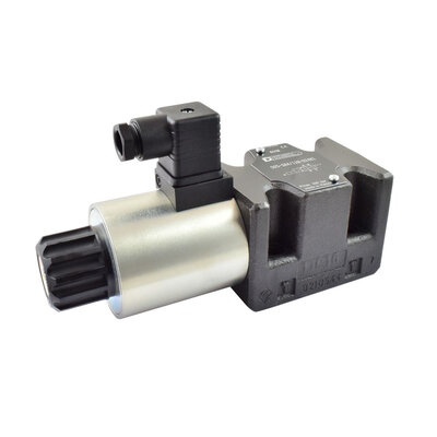 4/2-Wegeventil, direktgesteuert, Nenngr&ouml;&szlig;e 10 (Symbol H), 230V