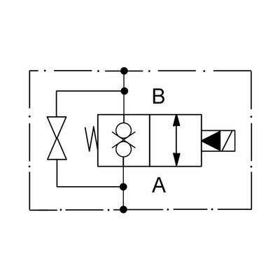 2/2-Wege-Sitzventil, NG 10, Typ NC, 24V DC