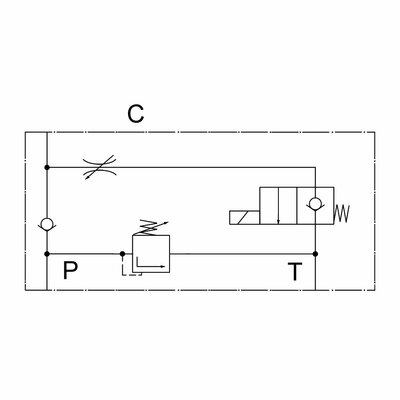 Hub-Senkventil, 230V DC