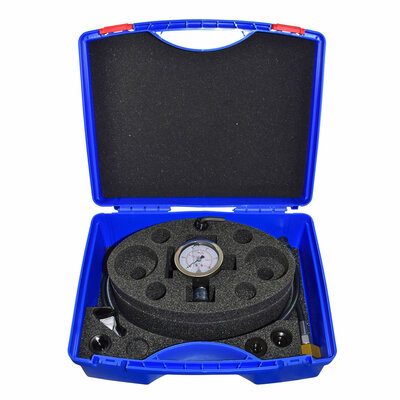 Pr&uuml;fger&auml;t f&uuml;r Hydraulikspeicher im Koffer