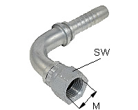  Schlaucharmatur UNF (JIC 37°) Typ DKJ 90