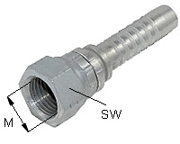  Schlaucharmatur UNF (JIC 37°) Typ DKJ 