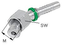  Schlaucharmatur UNF-flachdichtend Typ ORFS 45 