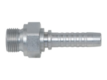 Edelstahl-Schlaucharmatur zöllig BSP60° Typ AGR