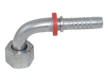 Edelstahl-Schlaucharmatur leichte Reihe Typ DKOL90