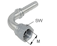  Schlaucharmatur zöllig BSP60° Typ DKR 90