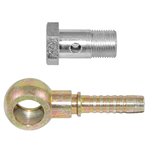 Ringnippel und Hohlschrauben