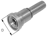  Schlaucharmatur mit SAE-Flansch (leicht) Typ SFL 