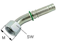  Multispiral-Armatur UNF-flachdichtend Typ ORFS 45