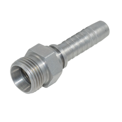 Edelstahl-Schlaucharmatur leichte Reihe Typ CEL, Au&szlig;engewinde, HD-CEL08-VA