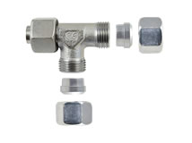 Explosionsbild Einstellbare L-Verschraubung Typ EVL