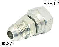 Adapter JIC37° AG auf BSP60° IG