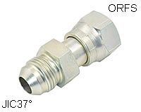 Adapter JIC37° AG auf ORFS IG