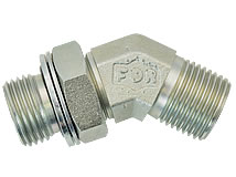 Winkel Einschraubverschraubung 45°