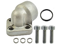 Lieferumfang Winkel-Flanschverschraubung mit Innengewinde Typ WDS