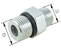 Gerade ORFS Einschraubverschraubung, UNF