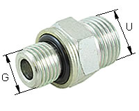 Gerade ORFS Einschraubverschraubung, zöllig