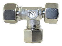 Draufsicht Einstellbare L-Verschraubung Typ EVL