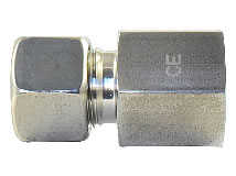 DraufsichtGerade Aufschraubverschraubung mit Innengewinde Typ GAI