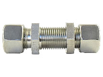 Draufsicht Gerade Schottverschraubung Typ SV