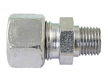 Gerade Einschraubverschraubung GE, NPT-Gewinde