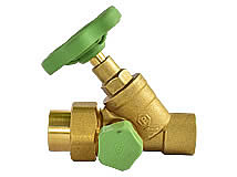 Rück-Ansicht Schrägsitzventil