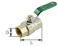 Messing-Kugelhahn für Trinkwasser