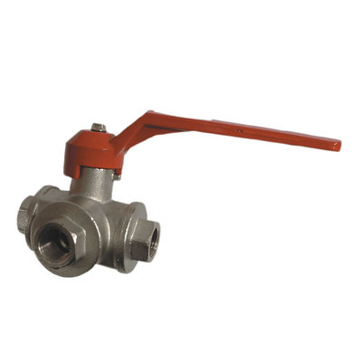 3-Wege-Kugelhahn - L-Bohrung