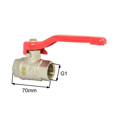 Niederdruckkugelhahn mit Innengewinde G1"