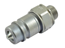 Stecker mit Außengewinde