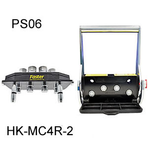 schmal, 4-fach, 40l/min