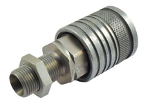 Rückansicht Steckkupplung Typ: HK-A / Muffe