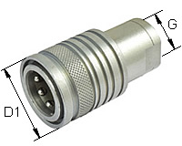 Steckkupplung Typ: HK-A / Muffe 