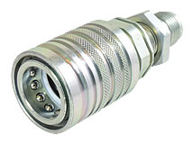 Muffe mit Schottanschluss 37°-UNF Gewinde