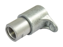 Rückansicht Muffe mit Schiebehülse