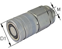 Steckkupplung Typ: HK-F / Muffe