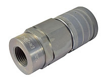 Rückansicht Steckkupplung Typ: HK-F / Muffe