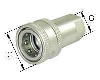 Steckkupplungsmuffe ISO7241-A