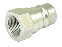 Rückansicht Steckkupplungsstecker ISO7241-A