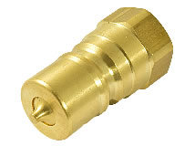 Messing-Steckkupplungsstecker ISO7241-B