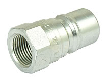 Rückansicht Steckkupplungsstecker ISO7241-B