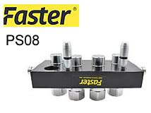 Multikupplungsstecker schmal, 4-fach, 70l/min Multikupplungsstecker schmal, 4-fach, 70l/min