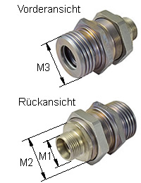 Rohrleitungskupplung Typ: HK-R / Muffe
