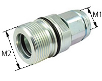 Schraubkupplung Typ: HK-S / Muffe